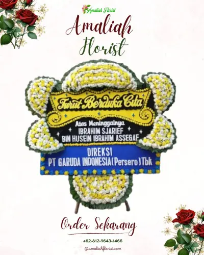 Papan Bunga Duka di Sumompo