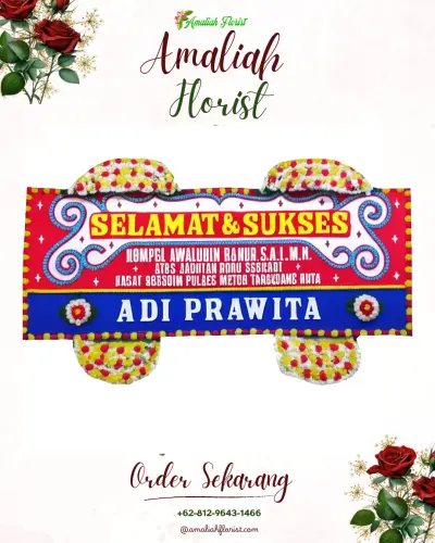 Karangan Bunga Ucapan Selamat di Sumompo